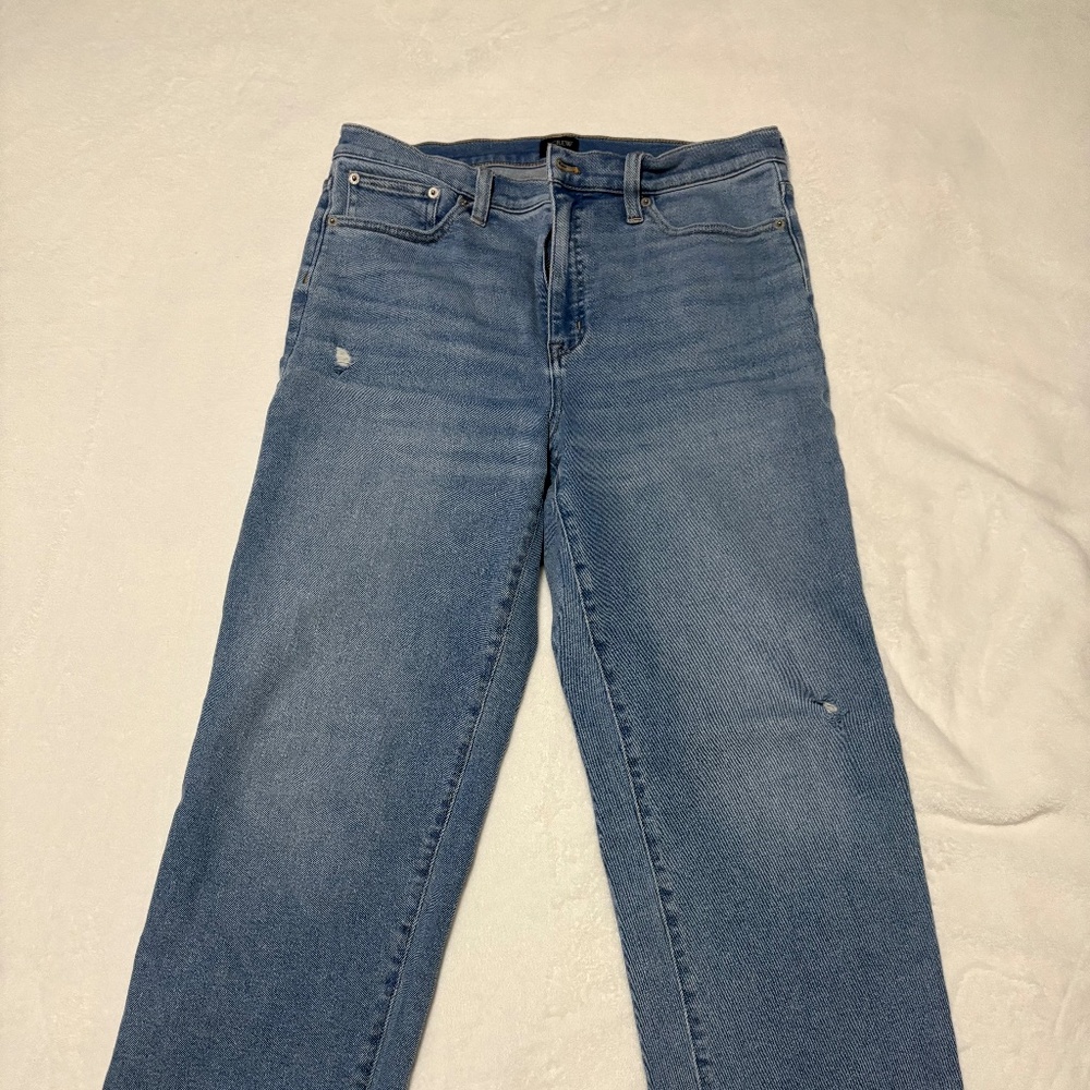 J Crew Stovepipe straight jean in signature stretch+ - Size 31